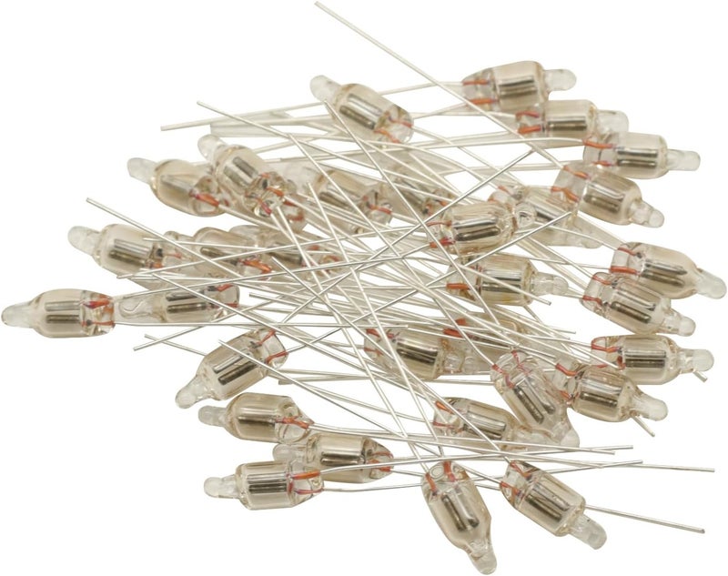 GODIYMODULES 30pcs 5mm Neon Bulb Indicator 5mm Bulb Lamp Red Neon Light - Image 1